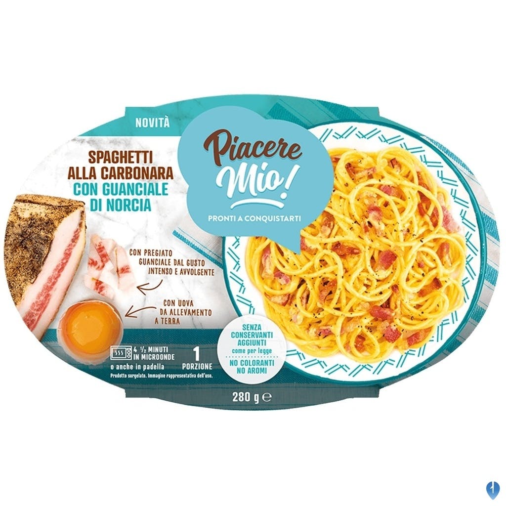Spaghetti Carbonara with Pork Cheek